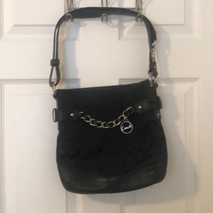 Coach black purse